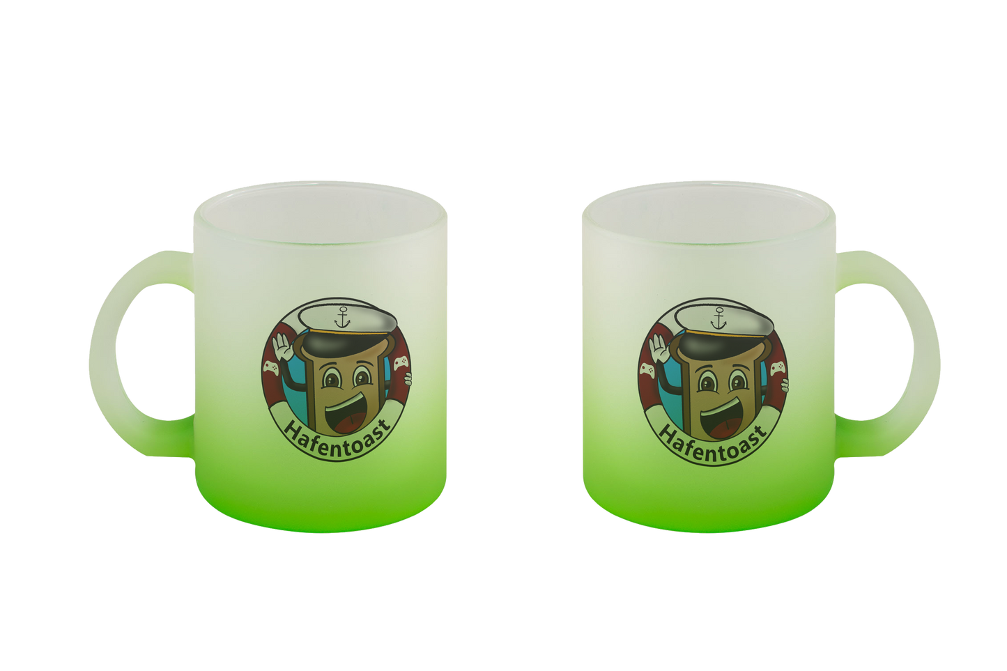 Hafentoast Logo - Glastassen