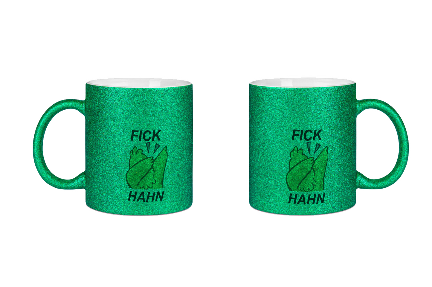 Hahn Fk - Glitzertassen