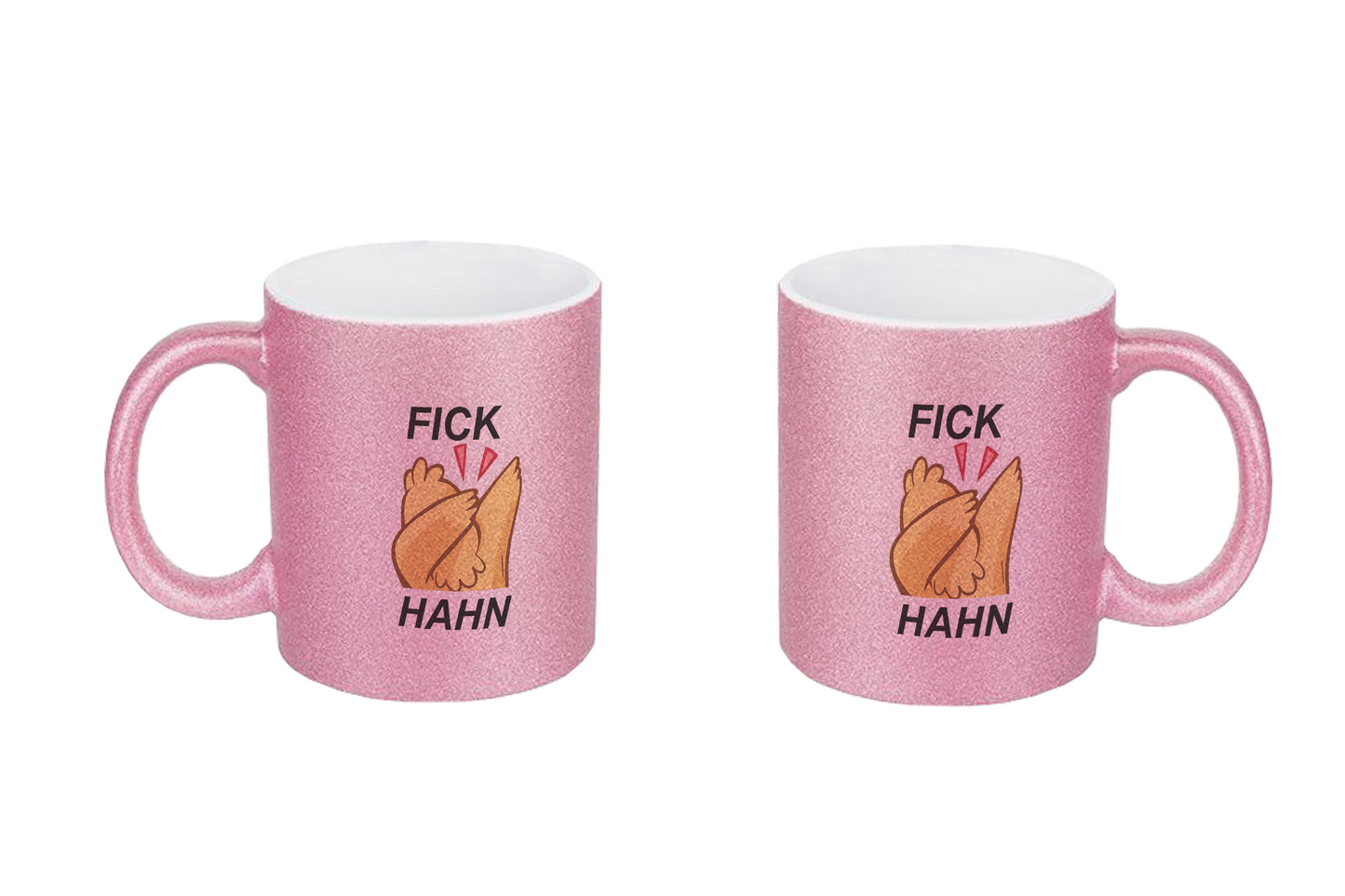 Hahn Fk - Glitzertassen
