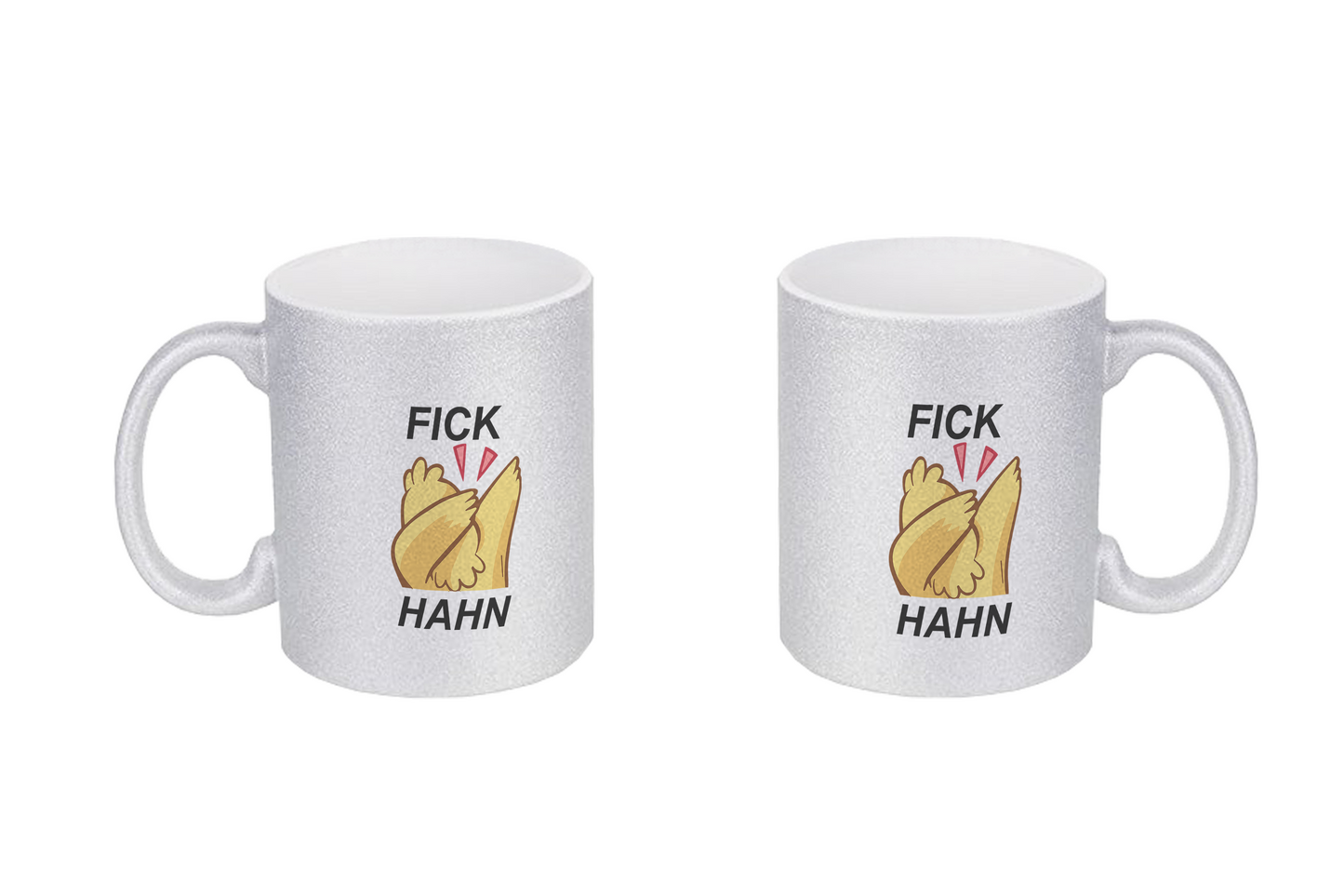 Hahn Fk - Glitzertassen