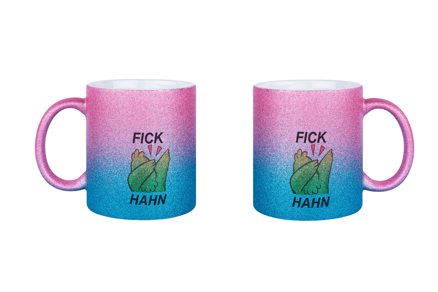 Hahn Fk - Glitzertassen