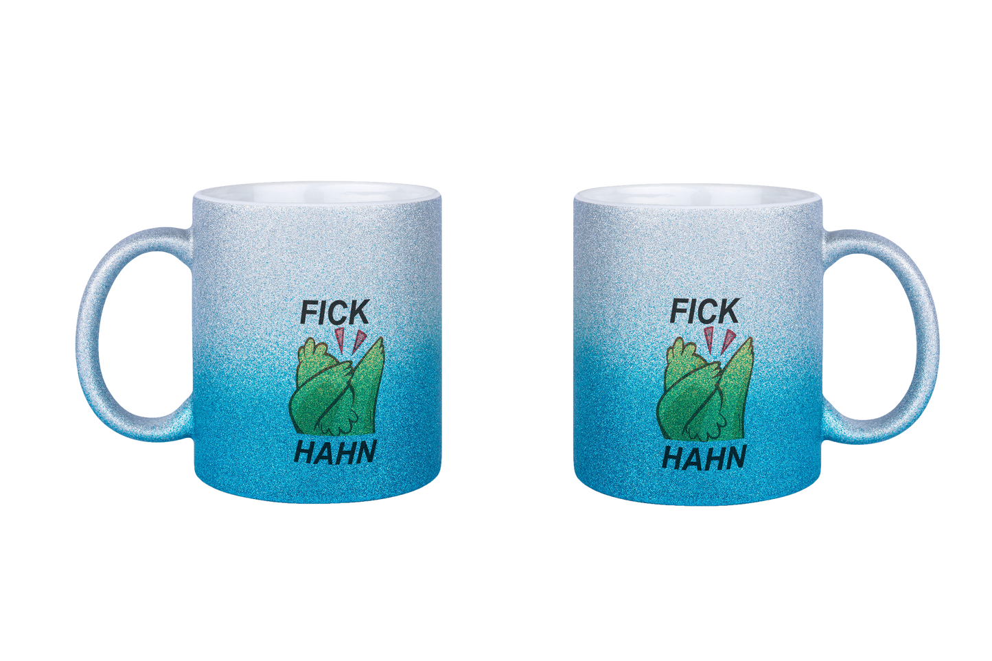 Hahn Fk - Glitzertassen
