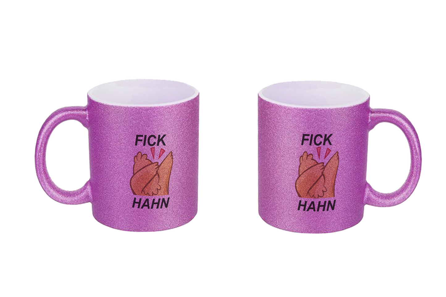 Hahn Fk - Glitzertassen