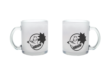Hahn Logo - Glastassen