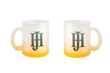 HuwJeffner Logo - Glastassen
