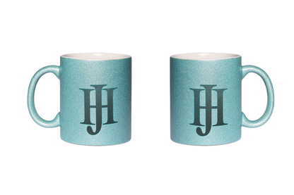 HuwJeffner Logo - Glitzertassen