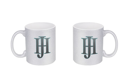 HuwJeffner Logo - Glitzertassen