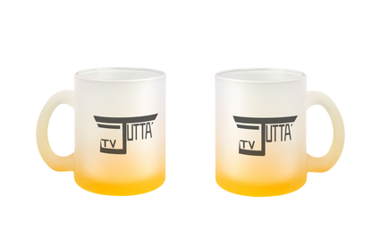 Jutta_tv Schriftzug - Glastassen