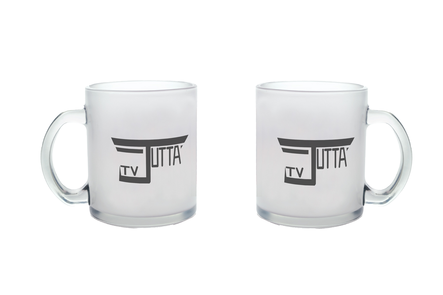 Jutta_tv Schriftzug - Glastassen