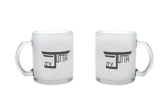 Jutta_tv Schriftzug - Glastassen