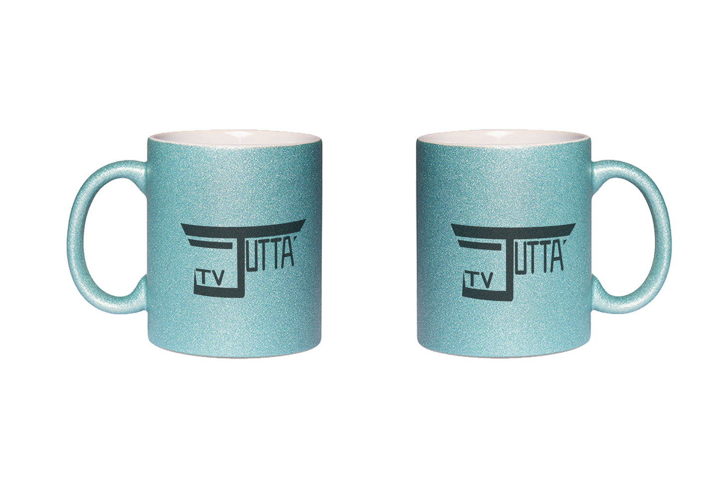 Jutta_tv Schriftzug - Glitzertassen