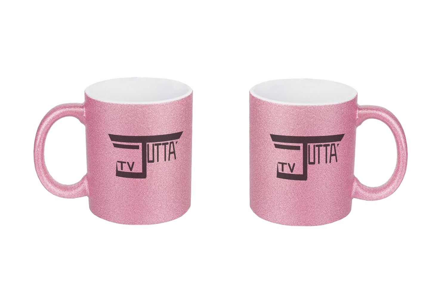 Jutta_tv Schriftzug - Glitzertassen
