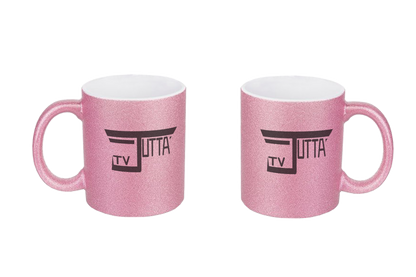 Jutta_tv Schriftzug - Glitzertassen