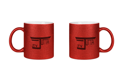 Jutta_tv Schriftzug - Glitzertassen