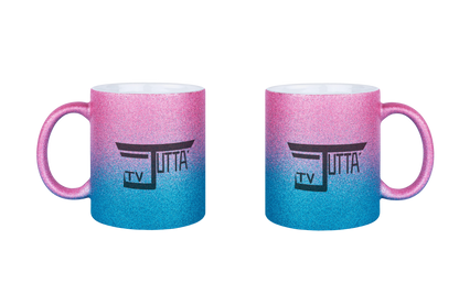 Jutta_tv Schriftzug - Glitzertassen