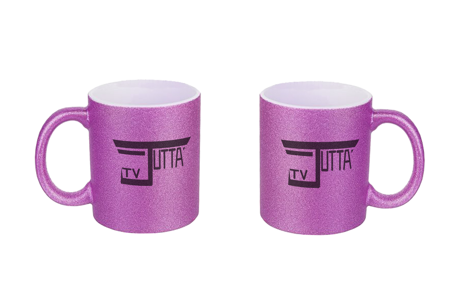 Jutta_tv Schriftzug - Glitzertassen