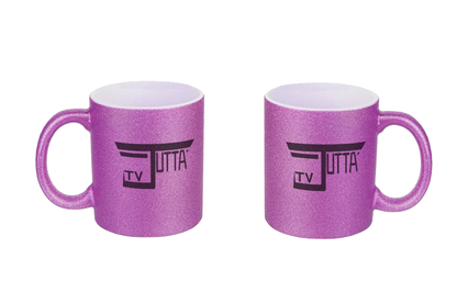 Jutta_tv Schriftzug - Glitzertassen
