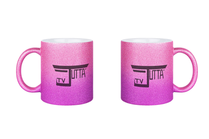 Jutta_tv Schriftzug - Glitzertassen
