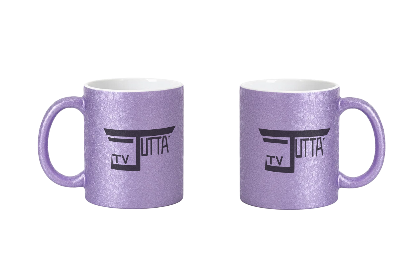 Jutta_tv Schriftzug - CrackleFinish Tassen