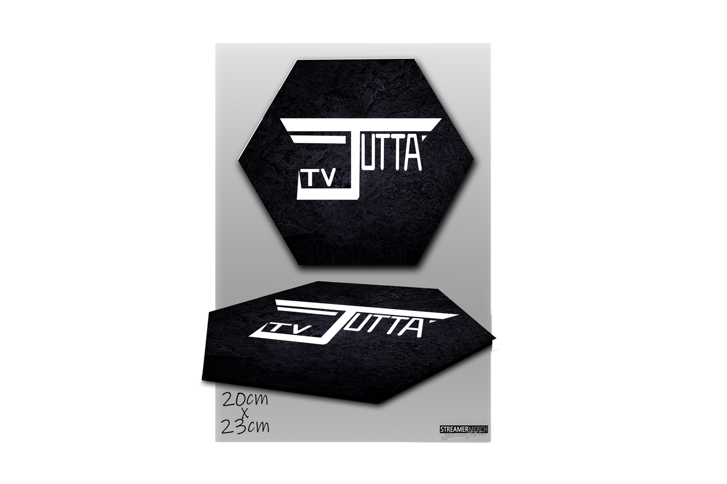 Jutta_tv Schriftzug - StreamerPlates