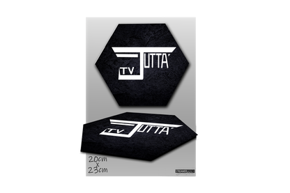 Jutta_tv Schriftzug - StreamerPlates