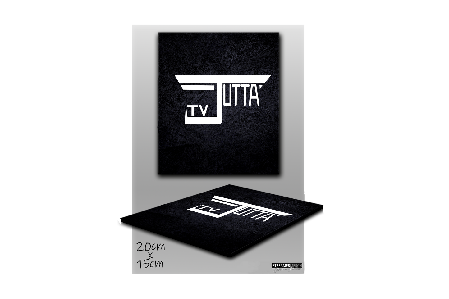 Jutta_tv Schriftzug - StreamerPlates