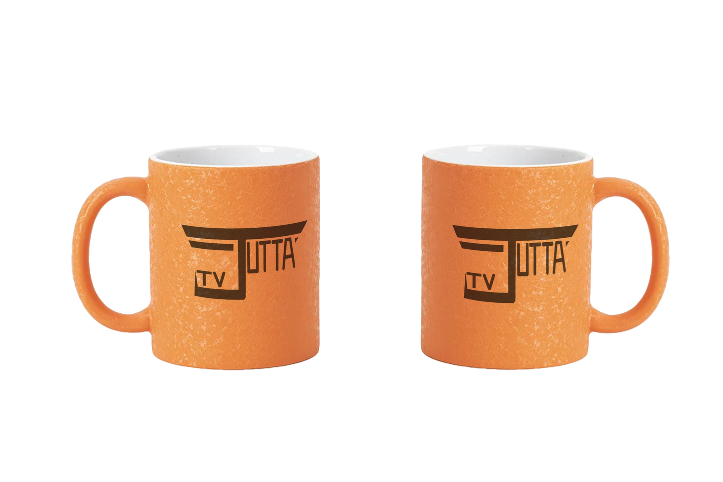 Jutta_tv Schriftzug - CrackleFinish Tassen