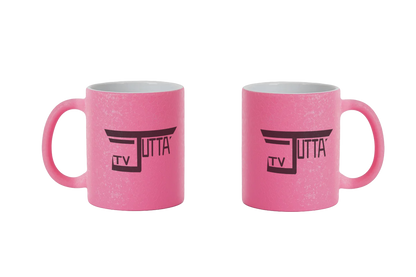 Jutta_tv Schriftzug - CrackleFinish Tassen