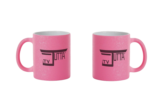 Jutta_tv Schriftzug - CrackleFinish Tassen