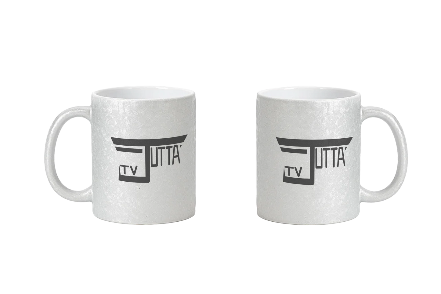 Jutta_tv Schriftzug - CrackleFinish Tassen