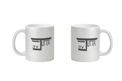 Jutta_tv Schriftzug - CrackleFinish Tassen