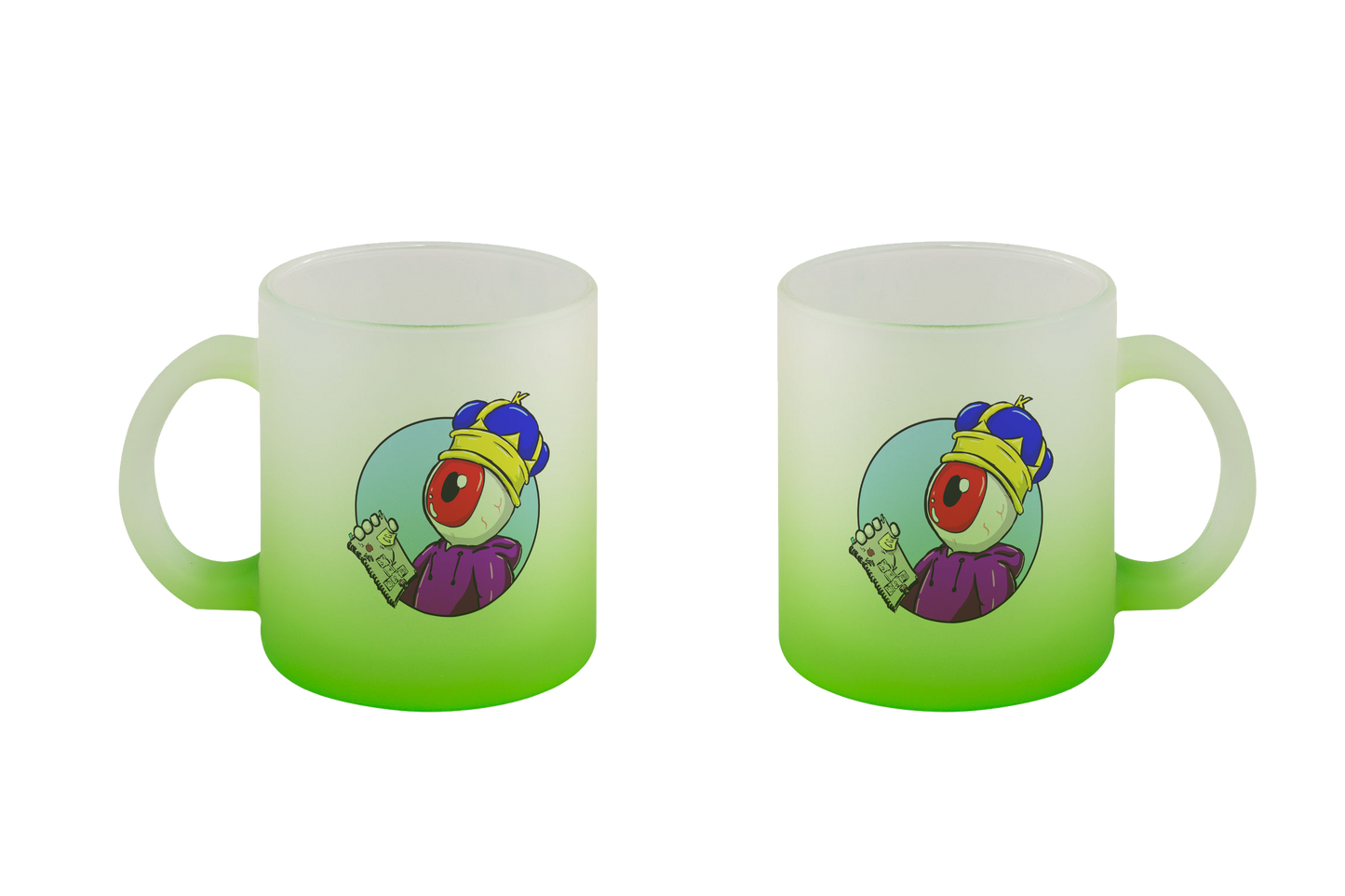 KekLuck Logo - Glastassen