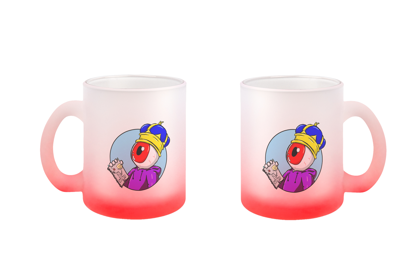 KekLuck Logo - Glastassen