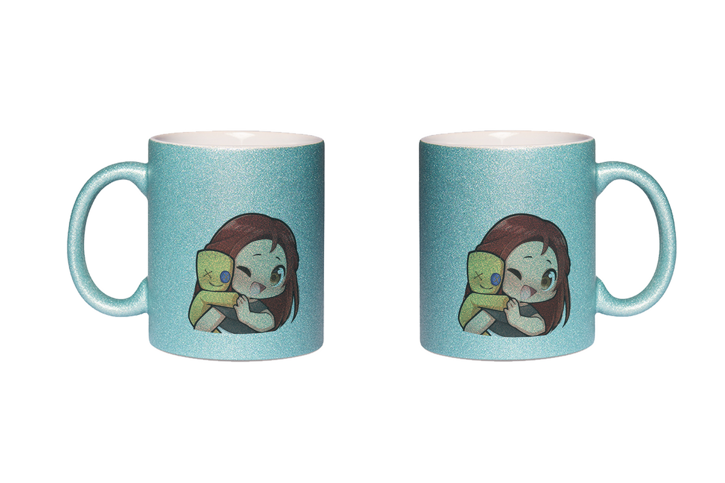 KoRngirL81 Hug - Glitzertassen