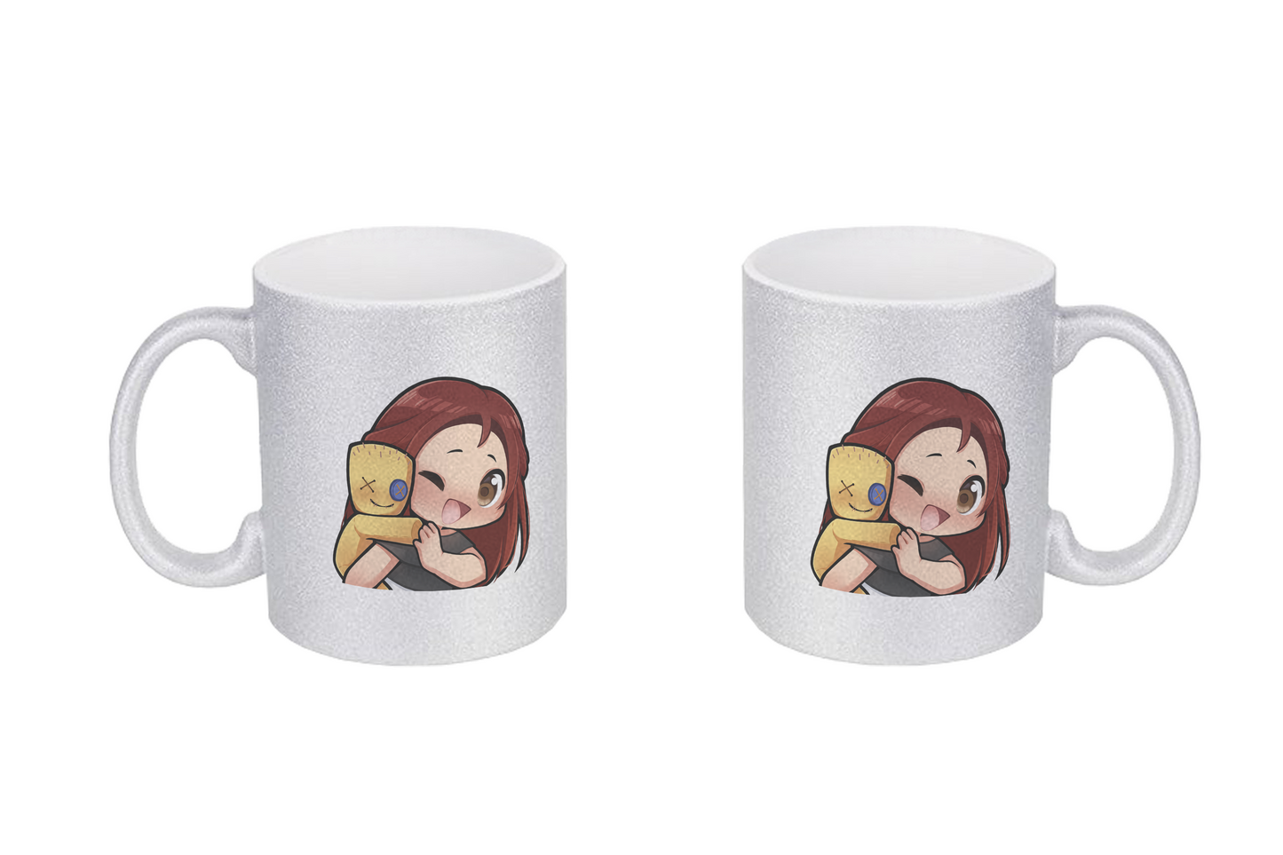 KoRngirL81 Hug - Glitzertassen