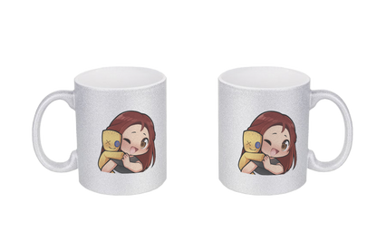 KoRngirL81 Hug - Glitzertassen
