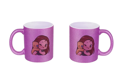 KoRngirL81 Hug - Glitzertassen