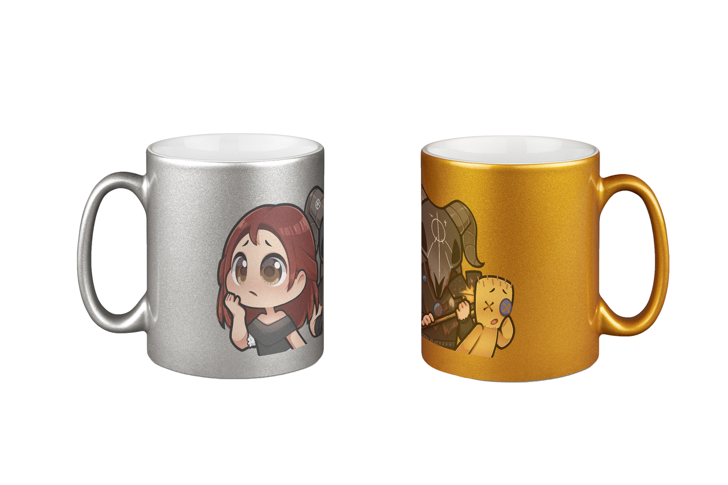 KoRngirL81 Huntress - Silber- und Goldtassen Bundle