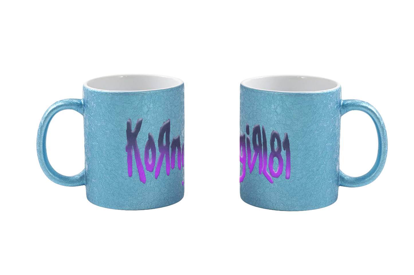 KoRngirL81 Logo - CrackleFinish Tassen