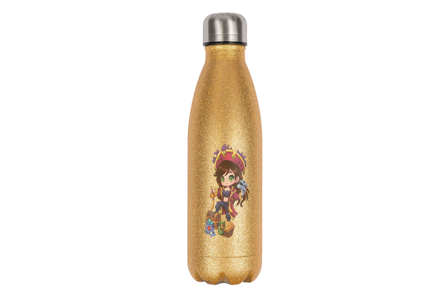 KykyNeko Pirat - Edelstahl Thermoflaschen / Thermobecher