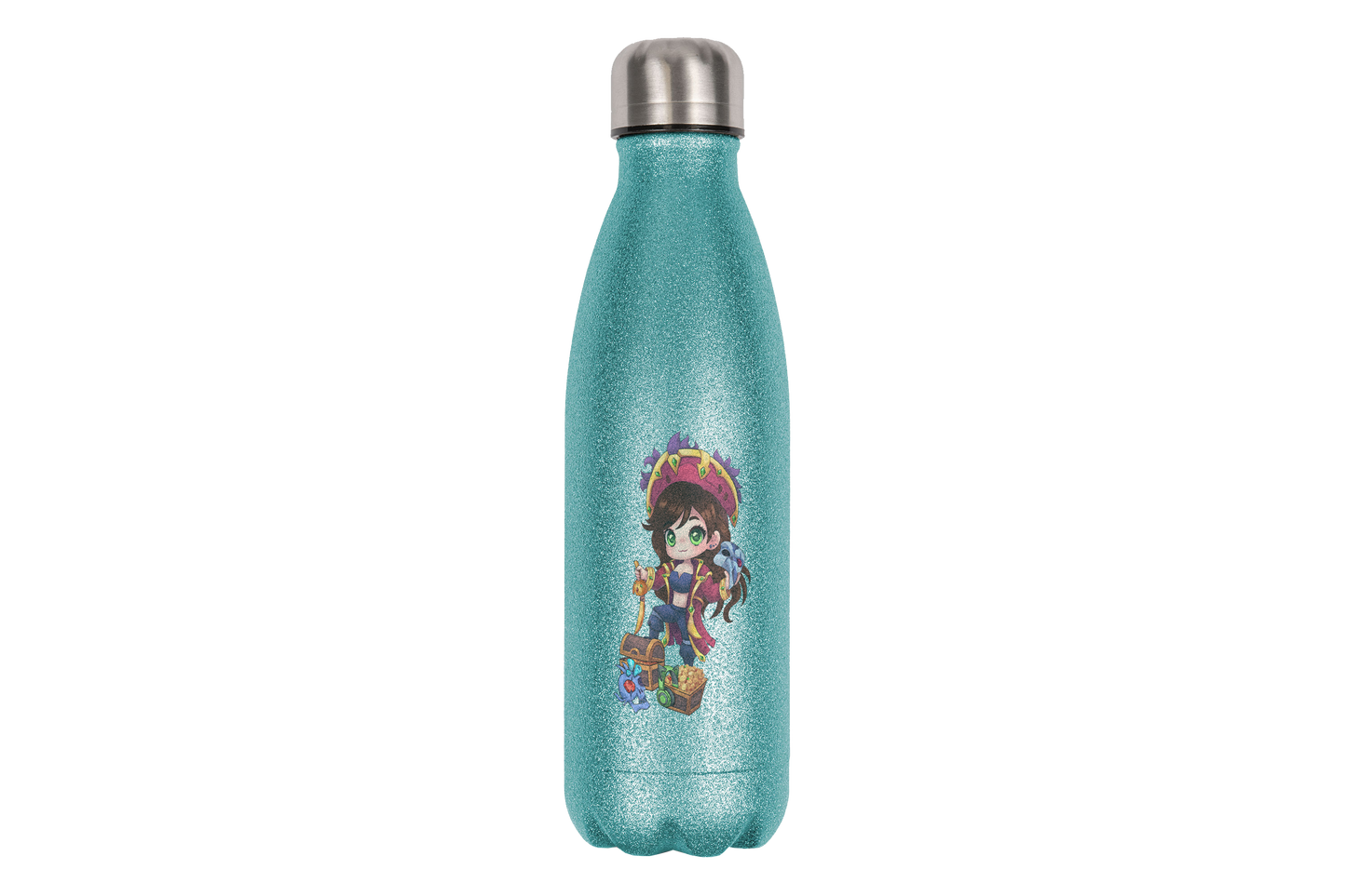 KykyNeko Pirat - Edelstahl Thermoflaschen / Thermobecher