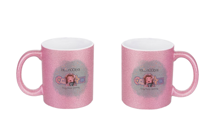 La_N00ba Logo - Glitzertassen