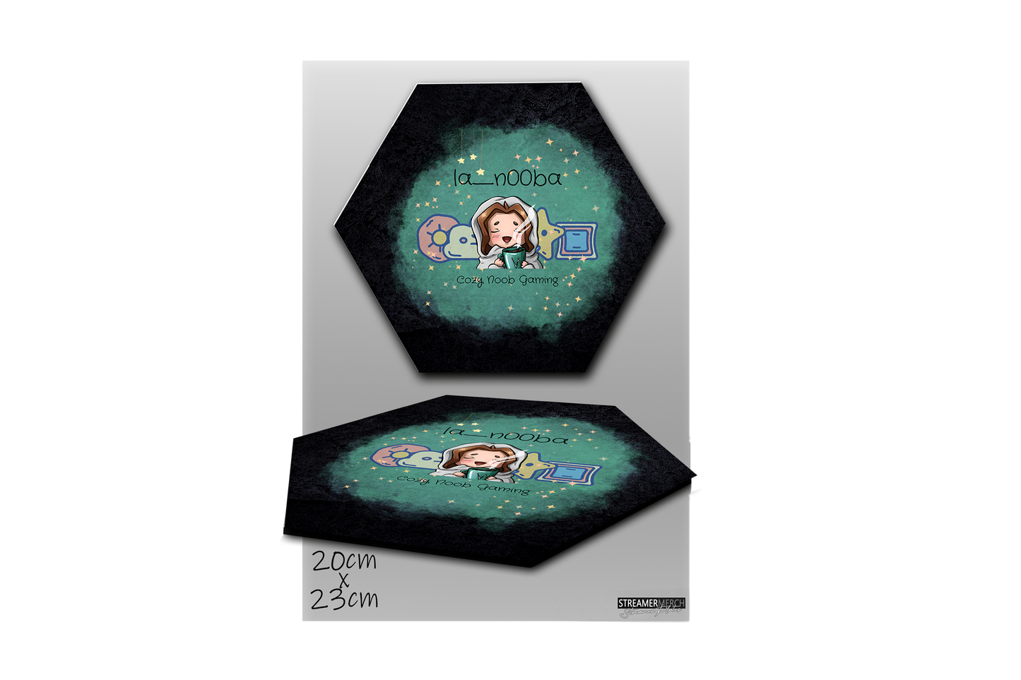 La_N00ba Logo - StreamerPlates