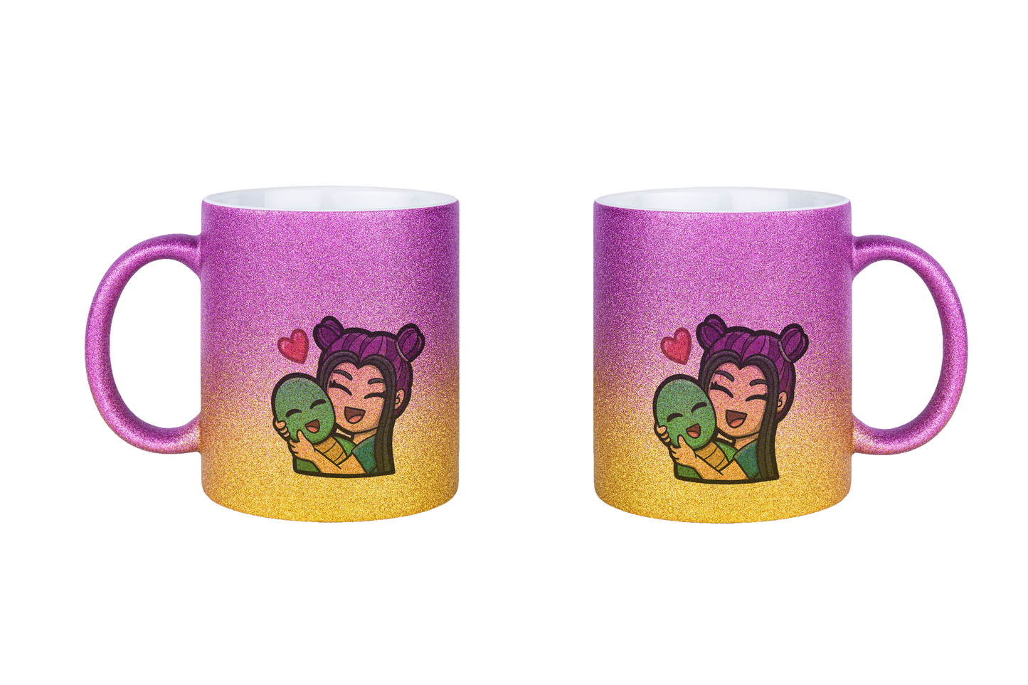 Lillimon Hug - Glitzertassen