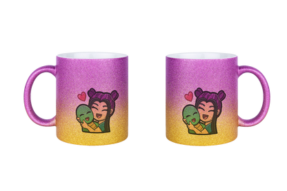Lillimon Hug - Glitzertassen