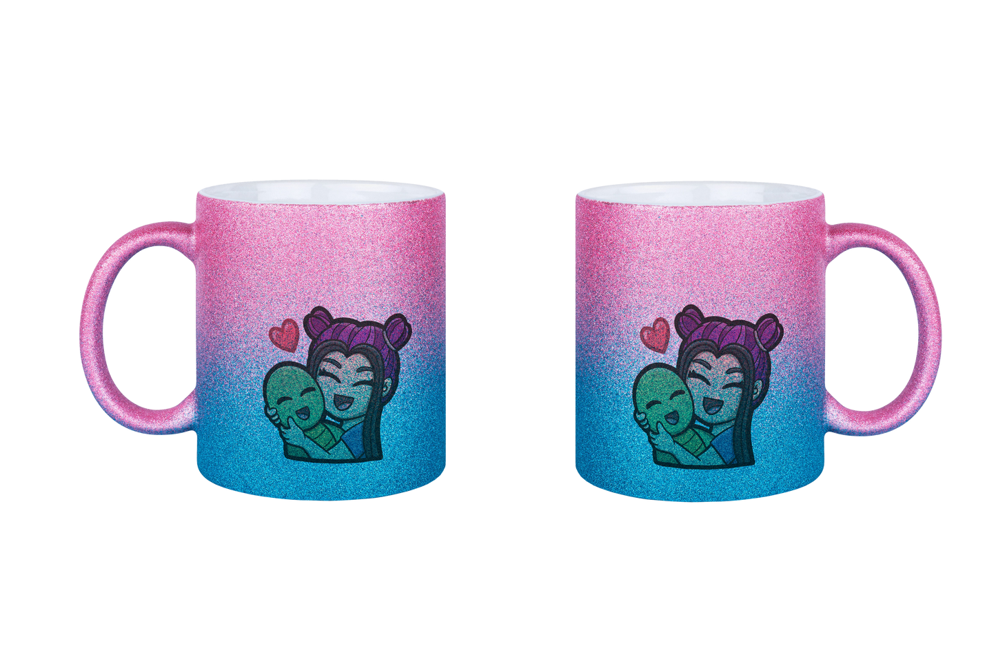 Lillimon Hug - Glitzertassen