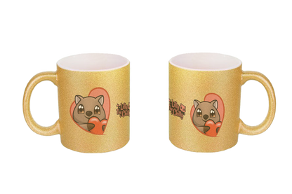 LillyTheChilly Heart - Glitzertassen