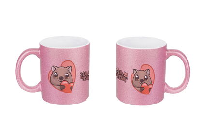 LillyTheChilly Heart - Glitzertassen