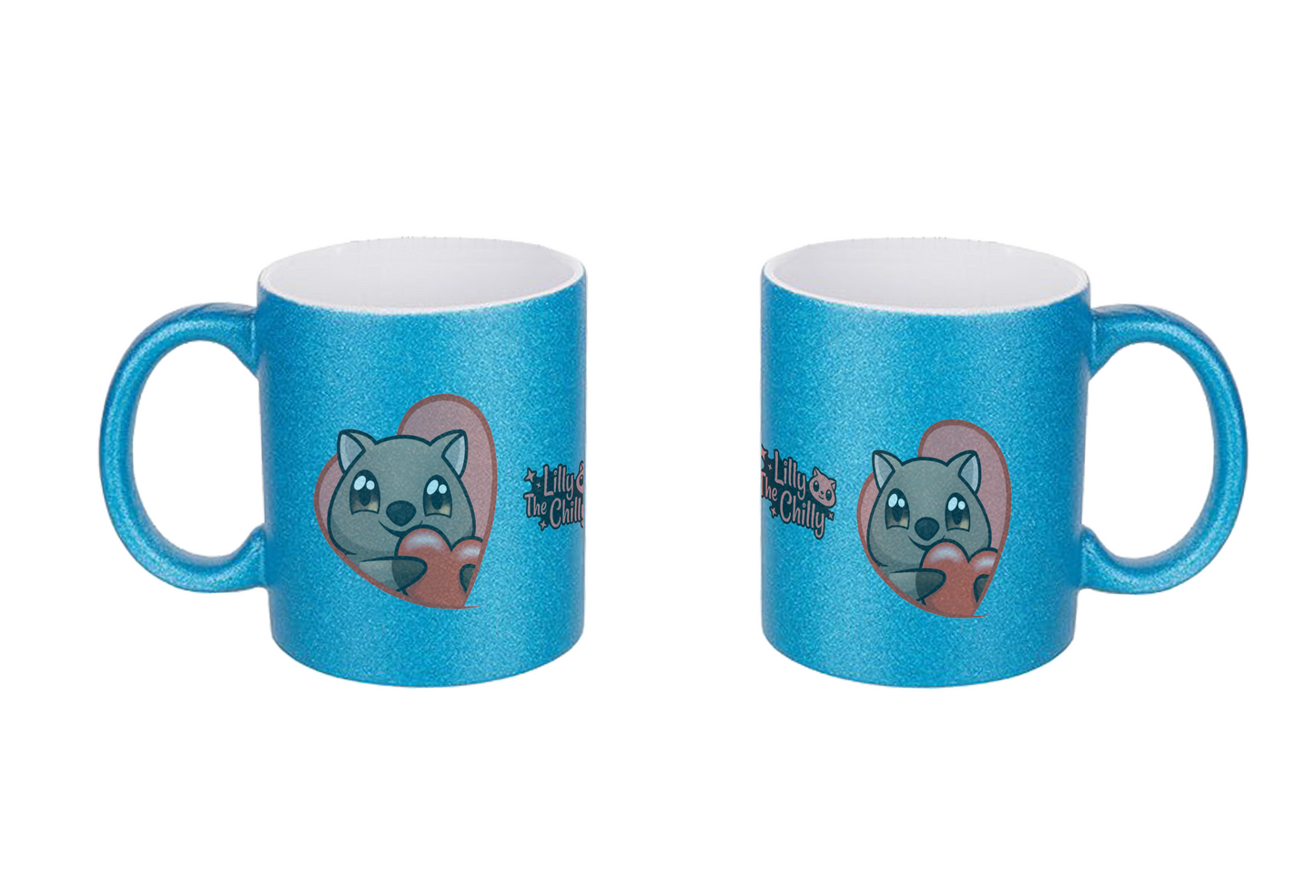 LillyTheChilly Heart - Glitzertassen