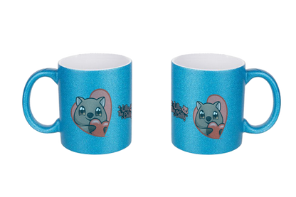 LillyTheChilly Heart - Glitzertassen